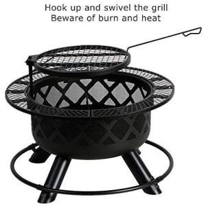 Backyard Portable Charcoal Fire Pit