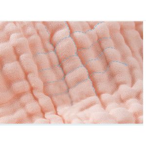 Safe Crinkle Gauze Fabric By The Yard Baby Cotton Gauze Blankets 175X135 210GSM