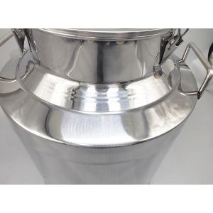 Food grade 304 Stainless Steel Milk Can 50 Liters Large Capacity