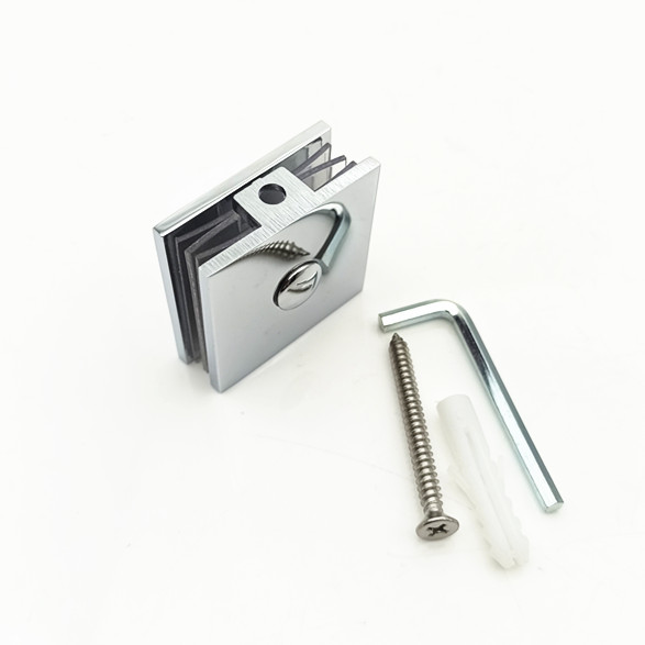 Canada Brass Chrome Plate Wall to Glass Shower Clamp for Door Width 600-800mm Hot Item