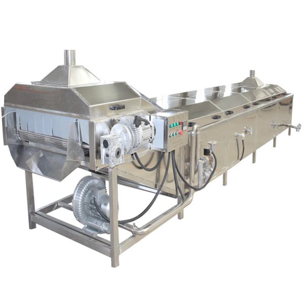 Industrial Food blanching machine customized Nut Peanut Vegetable banana chips potato blanching machines