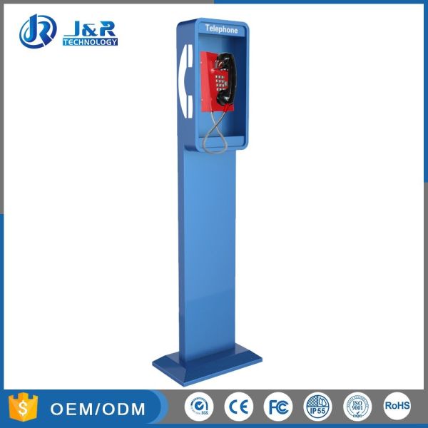 Buy Vandal Resistant Highway Emergency Phone Pillar , Roadside Phone Protection Pillar at wholesale prices