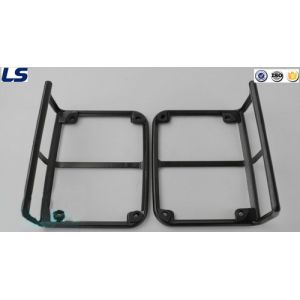 Powder Coated Black Tail Lamp Cover for Jeep Wrangler Jk