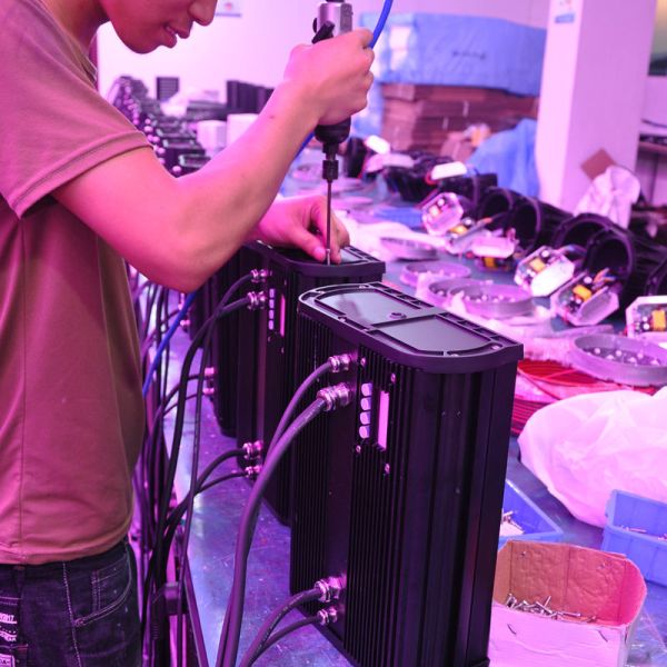 High Quality CE UL Listed 54x3W RGBW DMX LED Flood Light Outdoor