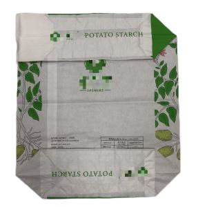 Food Grade Pasted Valve Sleeve Multiwall Paper Bags with 10kg to 50kg Capacity