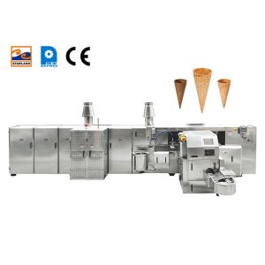 China 2.0hp Multi - Functional Waffle Egg Roll Production Line 55 Piece 320* 240mm Baking Template on sale