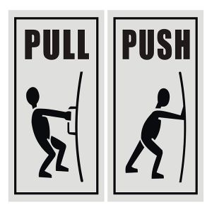 Custom Commercial Stainless Steel Door Plaques Signs 1mm 3mm