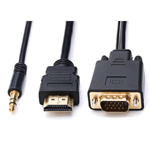 Copper Center Conductors HDMI Monitor Cable Chrome - Plated Zinc Alloy Housing