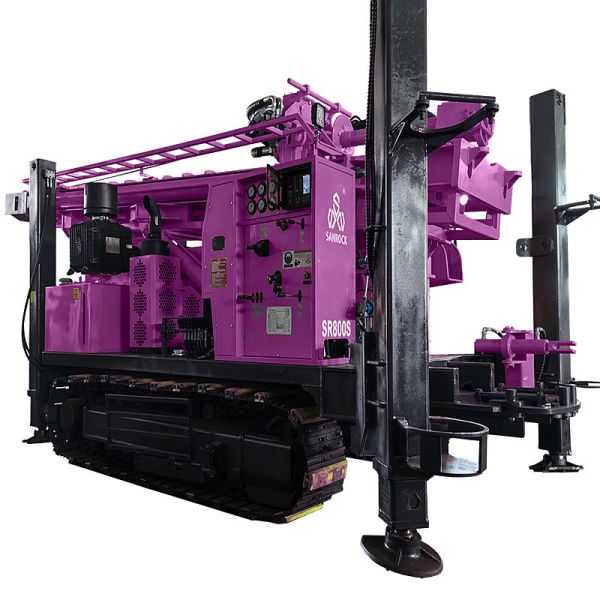 Water Well Drilling Rig With Foam Pump 1200m Water Drilling Rig Hydraulic Water Drilling Machine