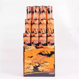 Biodegradable Birthday Wedding Confetti Cannon Party Popper With Gold Bronzing