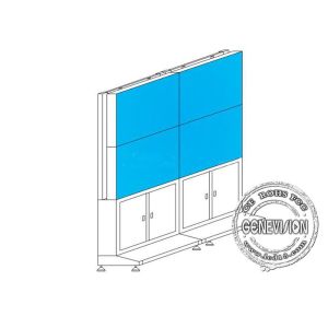 3.5mm Narrow Bezel Free Standing Digital Signage Full HD 1080i/1080P 50/60Hz