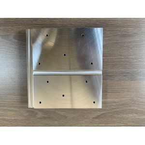 Custom Anodized CNC Machining 6063 Heat Sink Aluminium Extrusion