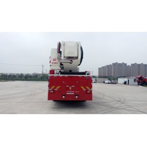 70 Meter Turntable Ladder Truck Rescue And Fire Fighting Vehicle