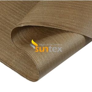 High Silica Fiberglass Fabric Coated Silicone / PU / Acrylic / Vermiculite Heat