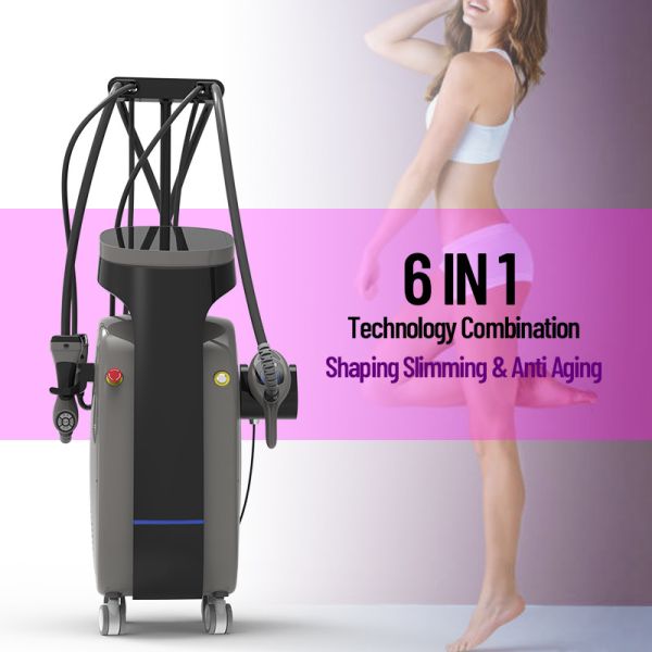 RF 5 handles cavitation Massage vacuum roller RF IR Body Slimming Machine