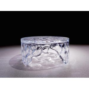 Custom-Made Acrylic Stool with 3D Effects Unique and Eye Catching for Art
