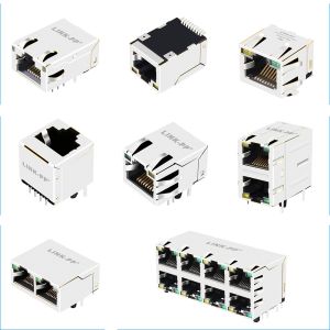 RJ45 Modular Jack With / Without Magnetic None POE / POE / POE+