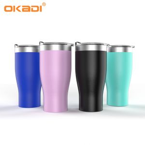 Quality Bpa Free Double Wall Steel Vacuum Flask Insulated Travel Tumbler Flask Coffee Mug for sale