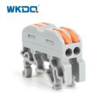 PCT 212 Series 2 Pin Compact Conductor Din Rail Terminal Blocks Cable Wire