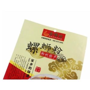 Flexible printing Eco-friendly resealable food grade PE plastic packaging bag