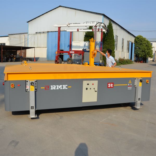 5 Ton Trackless Transfer Convery Platform Transfer Car Load 5t