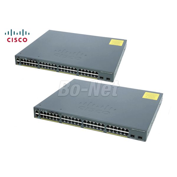 216 Gbps Switching Capacity Used Cisco Switches WS-C2960X-48FPD-L 2960X 48 PoE