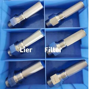 AISI304 10um Mesh Type Stainless Steel Powder Sintered Filter High Temperature