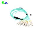 OM3 Breakout 2.0mm MPO Trunk Cable 12F MPO Female to SC UPC With 50 / 125μm LSZH