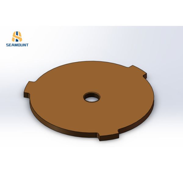 Buy Customized Stone Crusher Machine Parts   Round Bronze Plate PYB1200 at wholesale prices