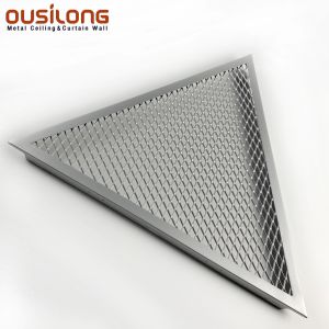 Sound Reduction Clip In Ceiling Panels With Triangle Pattern