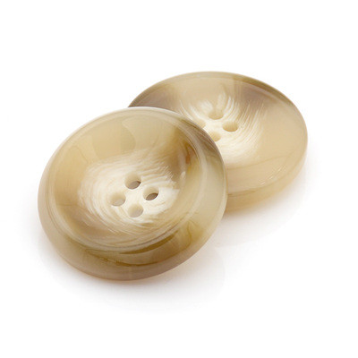 2022 HIGH QUALITY OF THE POLYESTER RESIN BUTTON 4 HOLES DOWN SHIRT/WIND COAT BROWN WHITE BLACK COLOR BUTTON