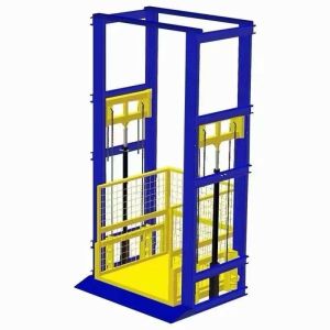Commercial 2000kgs Hydraulic Cargo Lift Elevator 3m External Goods Lift