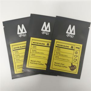 Rainbow Ethiopia Tea Bags Packaging One Pack Drip Coffee Sachet Self Standing Pouch 250g