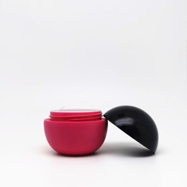 Buy Round Shape Plastic Cream Jar with Silkscreen Printing and Pack in Cartons Available in 5g 25g 50g 80g Sizes at wholesale prices