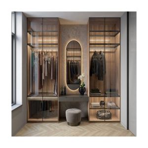 Quality Sale Modern Walk in Closet Wardrobe with Customized Waterproof Design and Mail Packing for sale