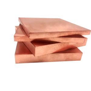 H60 Copper Cathode Sheets 20mm Red Copper Plate 250mm Bending