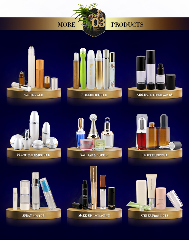 Transparent Plastic AS Empty Cosmetic Packaging Lotion Pump 30ml Airless Bottle