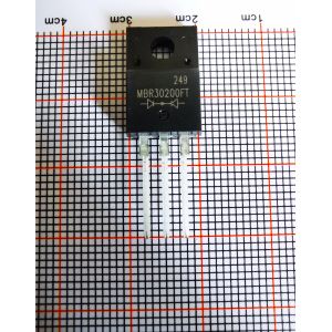 Buy cheap MBR30200FT TO-220F-3L 30A 200V High Surge Capability Schottky Diode MBR3040FT from wholesalers