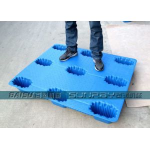 Heavy Duty Plastic Pallet Making Machine , Extruder Blowing Machine Accumulating