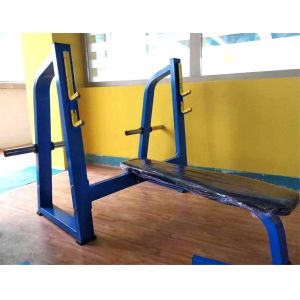 Fitness Equipment Commercial Shoulder Chest Press With Flat Weight Bench