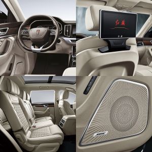 end Cars Hongqi HS7 Mid-large SUV Gasoline Plus 48V Mild Hybrid System HS7 LED