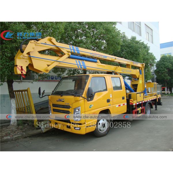 Buy JMC 18m Hydraulic Truck Mounted Aerial Work Platform at wholesale prices