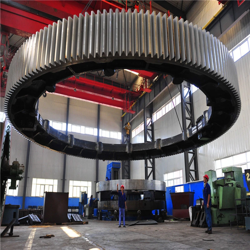 Girth Gear For Ball Mill Crusher And Rotary Kiln Production