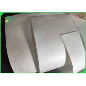 White 14lb Tear - Proof Paper 55gsm Waterproof Fabric Paper Rolls