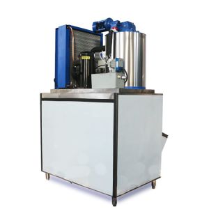 Industrial Ice Flake Making Machine for Fishing 1T/24H Farms Refrigerant R404A