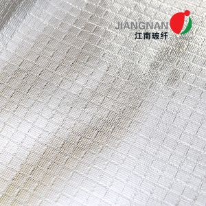 Thermal Insulation Aluminum Fiberglass Cloth Plain Weave Chemical Resistant