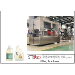 Linear Type Automatic Chemical Liquid Filling Machine Customized Weight Wide
