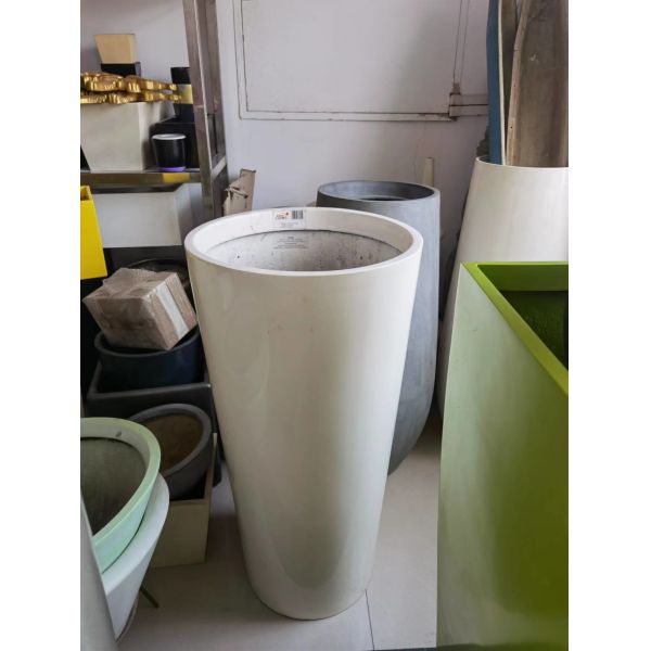 Modern Fiberglass Flower Planters For Indoor And Outdoor