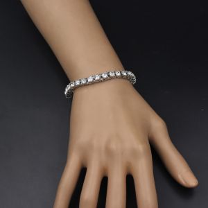 Hot Sale Tennis Jewelry Wedding Jewelry Crystal Rhinestone Classic Tennis