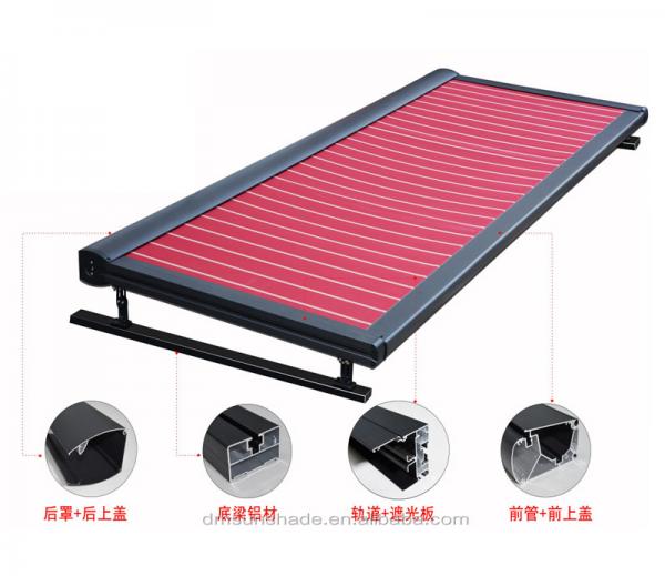 Balcony Retractable Roof Awning Aluminium Retractable Awning Conservatory Awning
